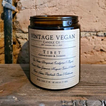 Tibet vintage vegan candle company